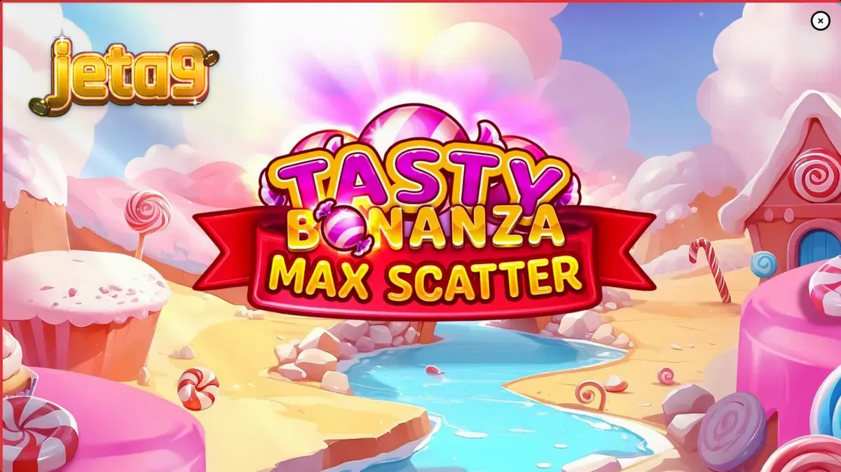 Tasty Bonanza Max Scatter স্লট গেমের রঙিন ইন্টারফেস