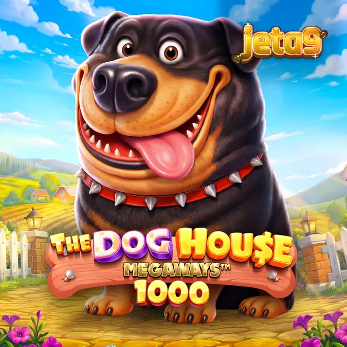 The Dog House Megaways 1000 স্লট গেমের ইন্টারফেস